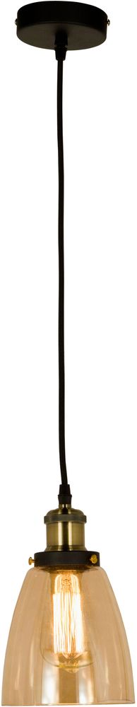 Becky taklampa - Antik/amber